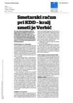 Smetarski račun_pri_KDD_kralj_smeti_je_Verbič