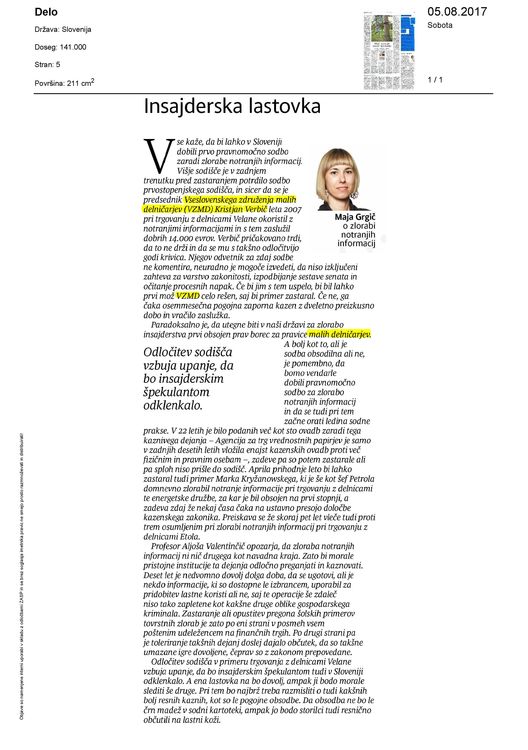 Insajderska lastovka