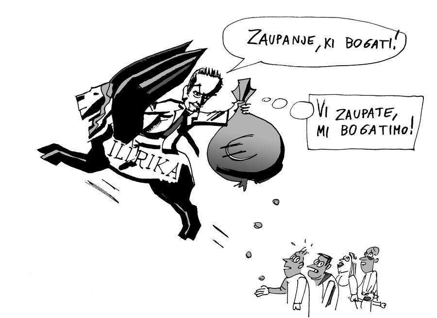 Karikatura Ilirika