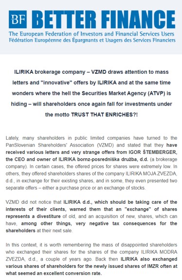 BETTER FINANCE ILIRIKA 4 1 2022