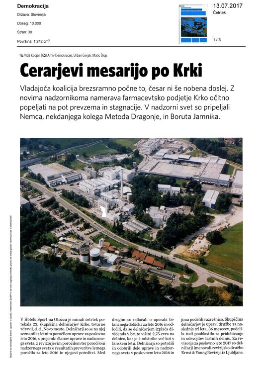 Cerarjevi mesarijo po Krki Page 1