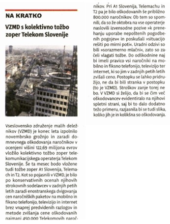 DNEVNIK TELEKOM