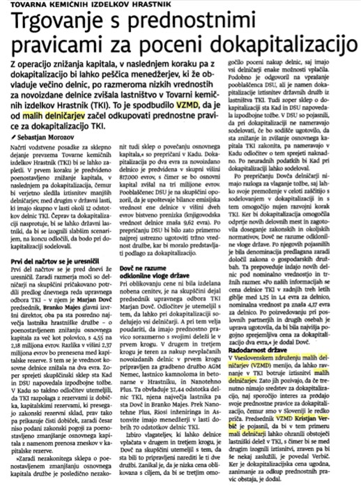DNEVNIK TKI 31.8.2018