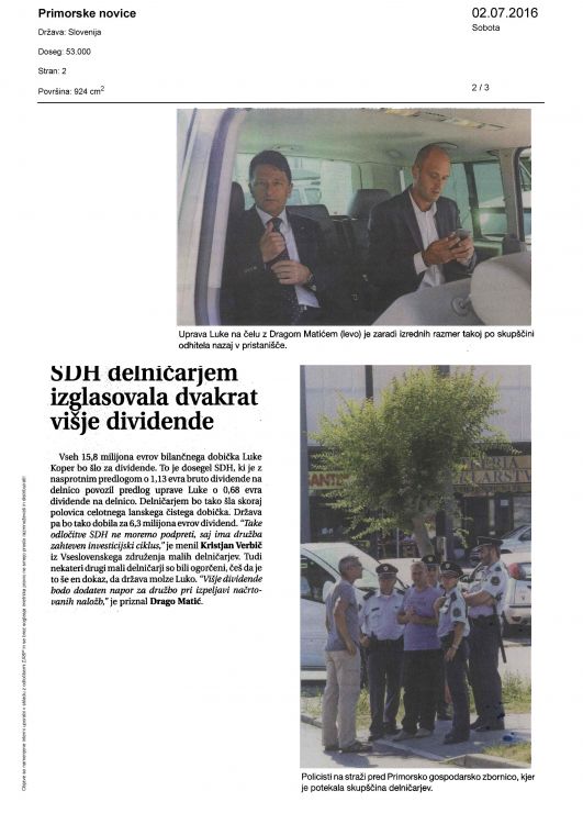 Delavci Luke so blokirali pristanisce Page 2