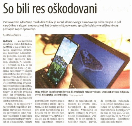 GORENJSKI GLAS SO BILI RES OŠKODOVANI