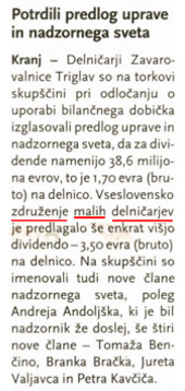 GORENJSKI GLAS ZAVAROVALNICA TRIGLAV 28 5 2021