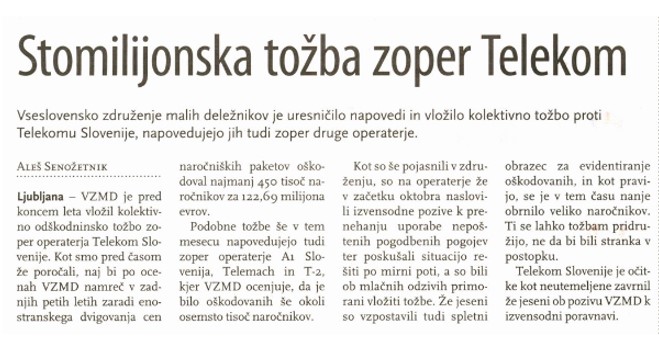 GORENJSKI GLAS TELEKOM