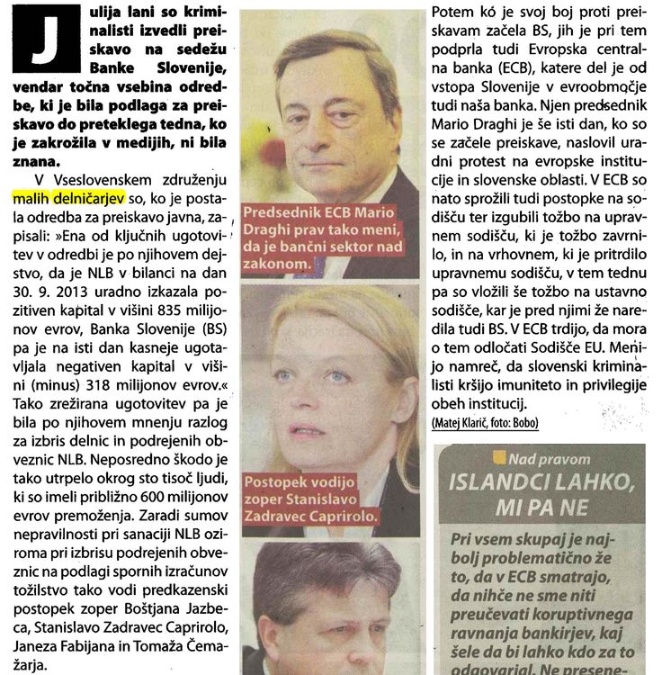 Jazbec in druščina želijo biti nad drugimi Page 1
