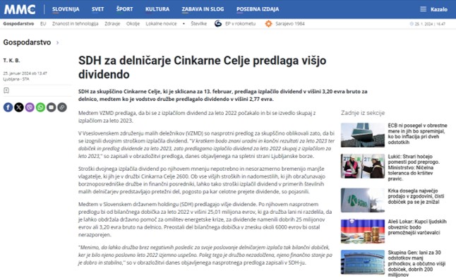 MMC RTV CINKARNA CELJE