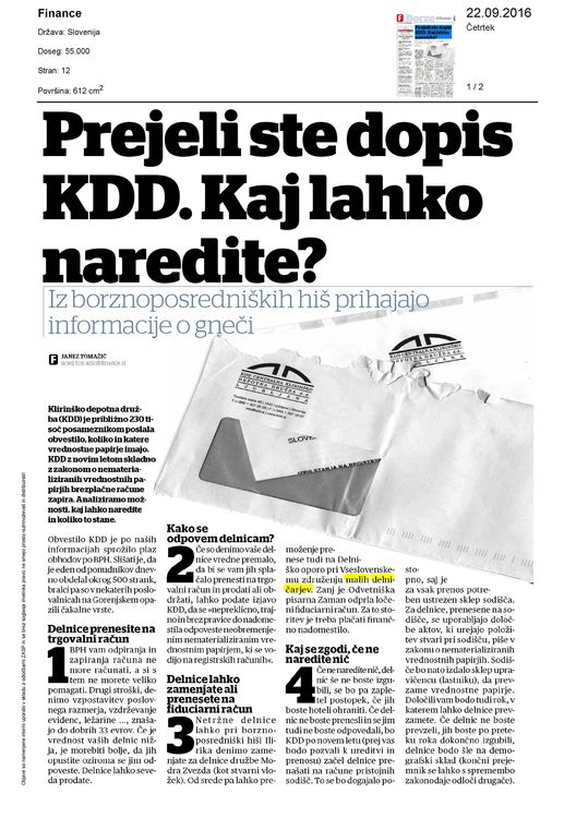 Prejeli ste dopis KDD Kaj lahko naredite Page 1