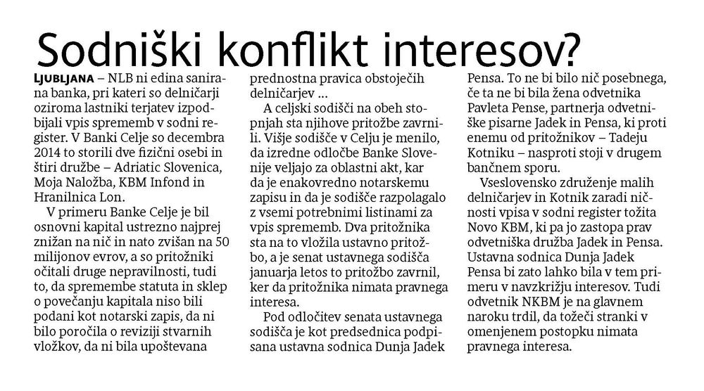 Razciscevanje bancnih vpisov v sodni register Page 2