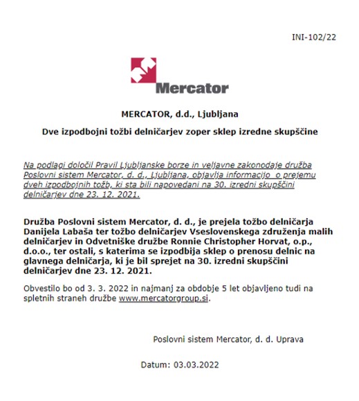 SEONET MERCATOR 3 3 2022