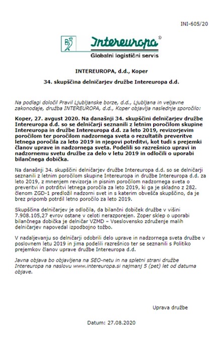SEONET INTEREUROPA 28 8 2020