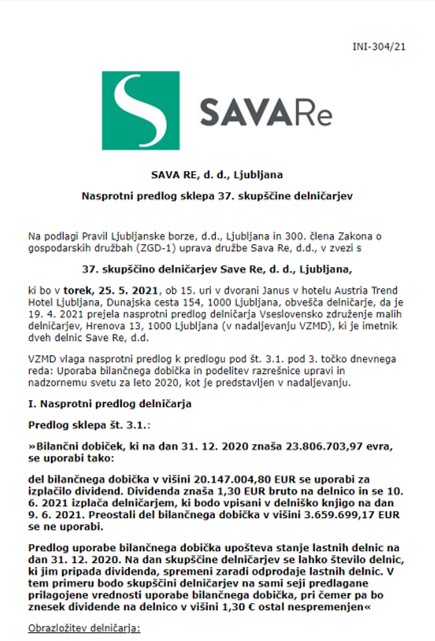 SEONET NP SAVA RE 5 5 2021