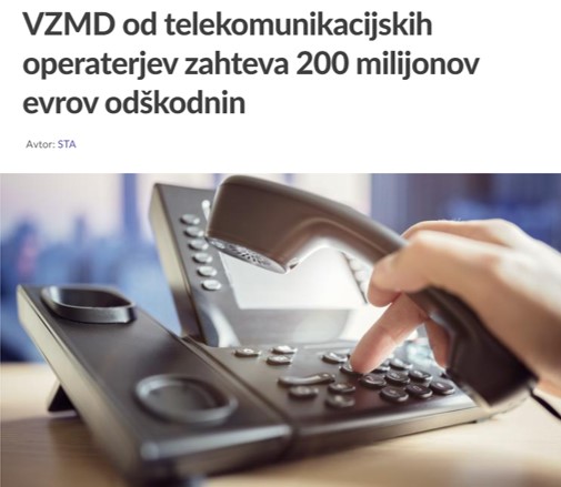 SIOL.NET telekomunikacija 16 11 2022