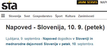 STA NAPOVED SLOVENIJA 10