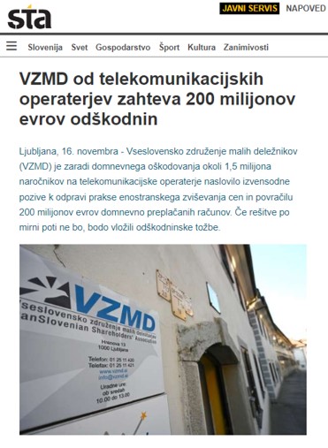 STA ODŠKODNINE