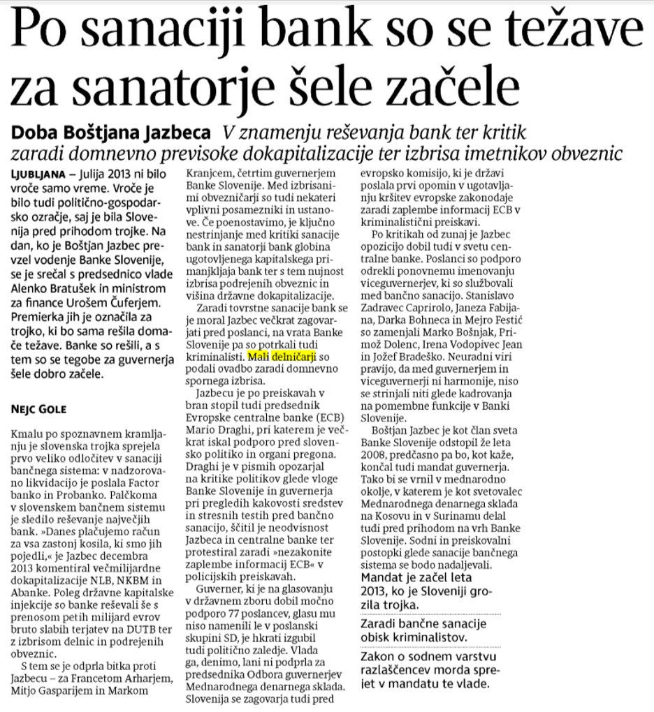 Sanacija bank Delo
