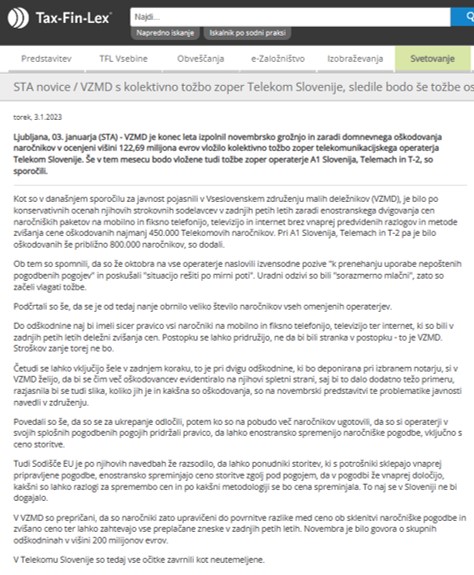 TAX FIN LEX TELEKOM