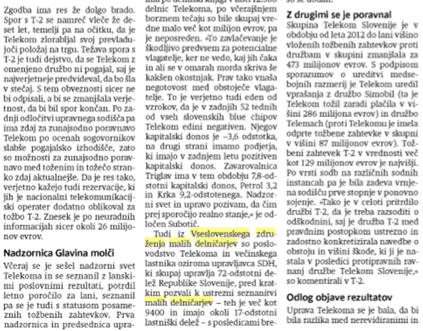 Telekom Delo 5.4.2018
