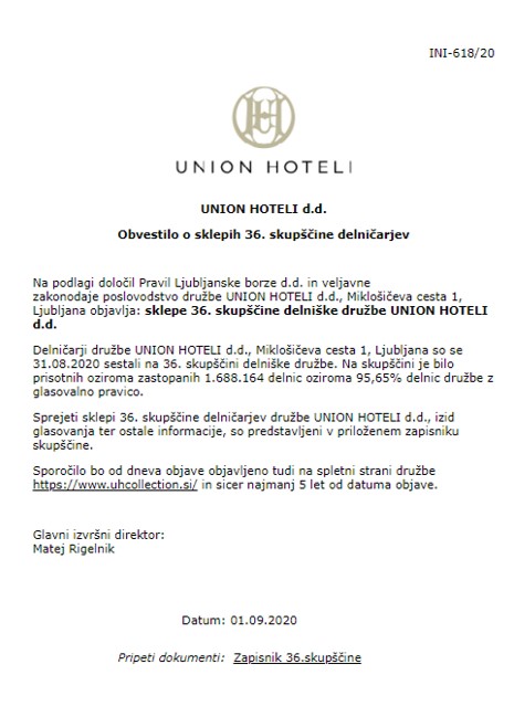 UNION HOTELI 2 9 2020