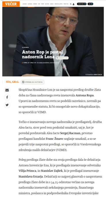 VEČER LON 10.7.2018
