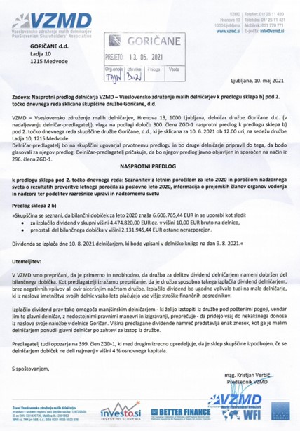 nasprotni predlog goričane 13 5 2021