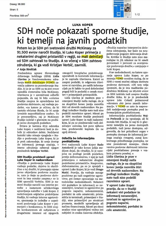 LUKA KOPER DNEVNIK