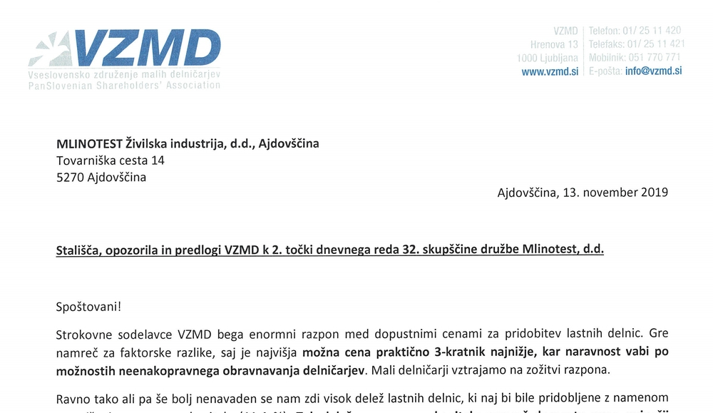 Stališča VZMD MAJG 13 11 2019