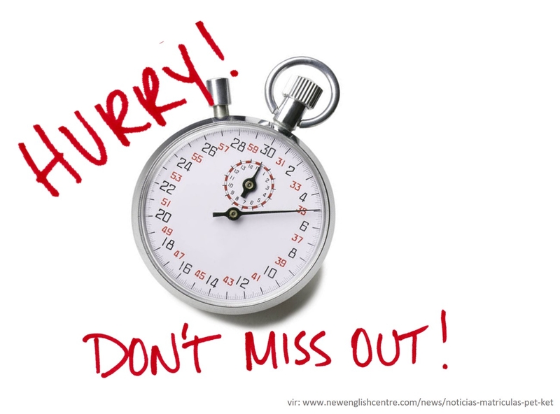 hurry dont miss out
