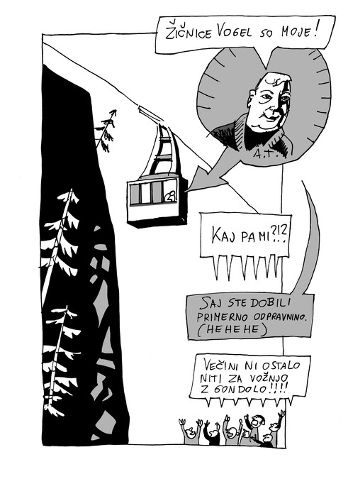 karikatura vogel