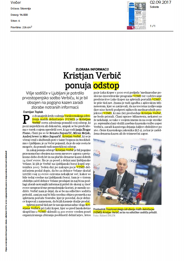 večer